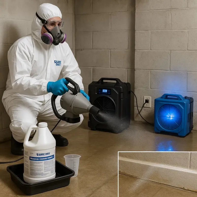 Sanitization and Odor Removal process in Oregon City, OR