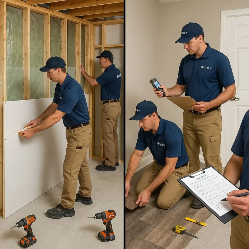 Repairs and Reconstruction process in Oregon City, OR